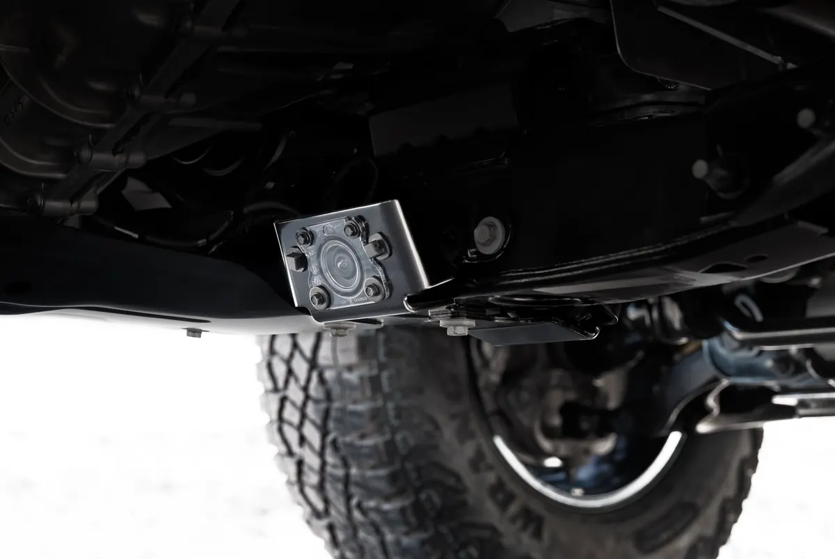 2026 GMC Canyon underbody camera at Harry's On The Hill in Asheville NC