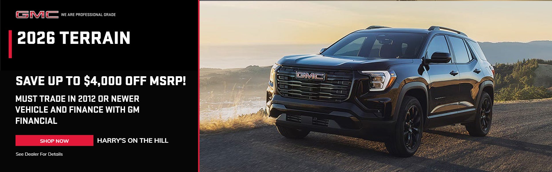 2026 GMC Terrain